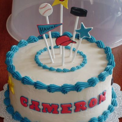 Sports Birthday Cake