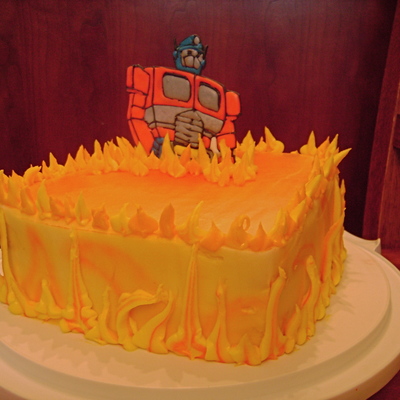 Transformer Cake