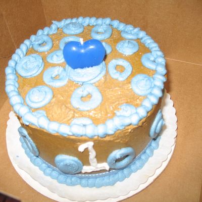 Baby Shower Cake--1St Year Cake For Baby