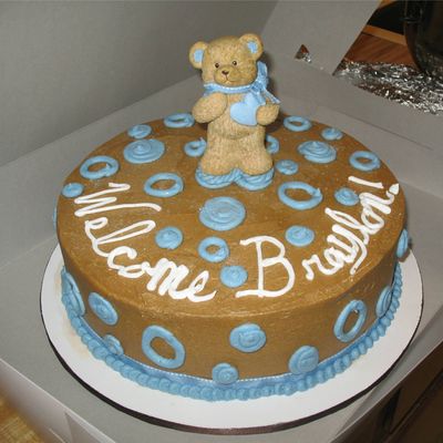 Boys Baby Shower Cake