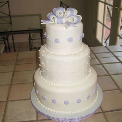 Baptism Cake