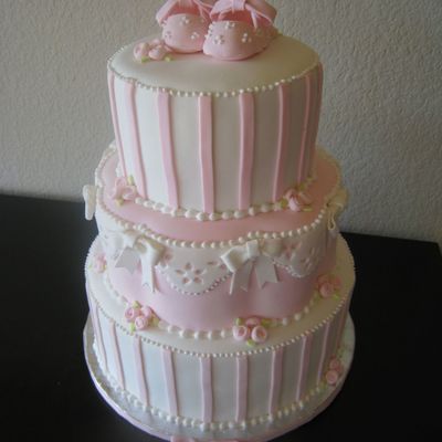 Rose Buds And Stripes