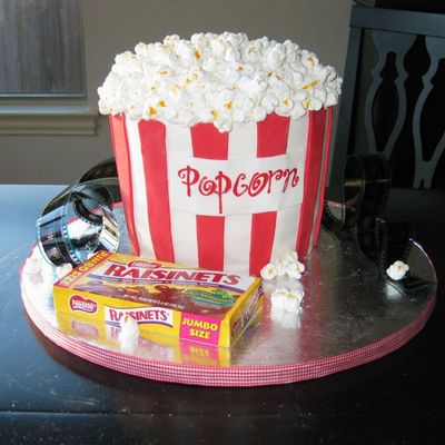 Popcorn Tub Birthday