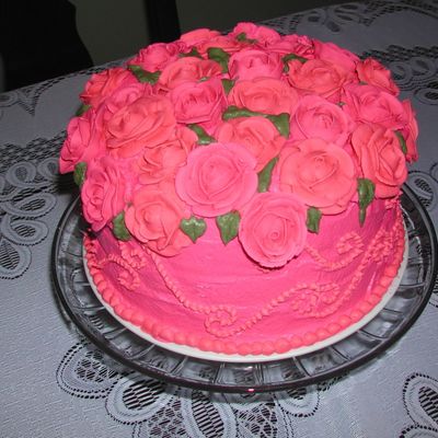 Katrinas Rose Cake
