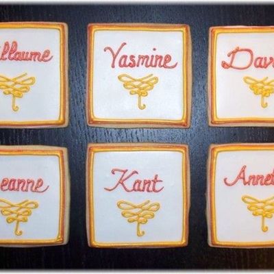 Cookie Name Cards For Place Settings