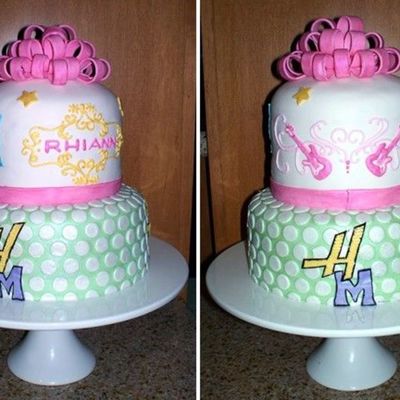 Hannah Montana Birthday Cake
