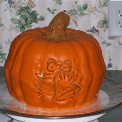Pumpkin Rehearsal Cake