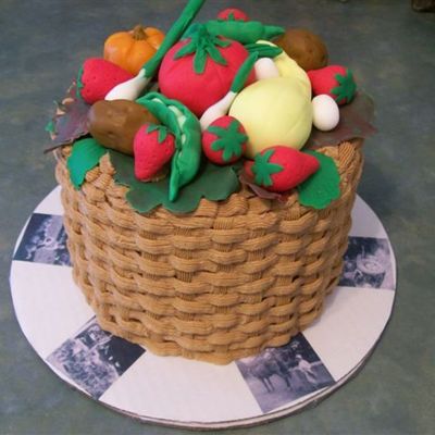 Jane's Basket Of Veggies