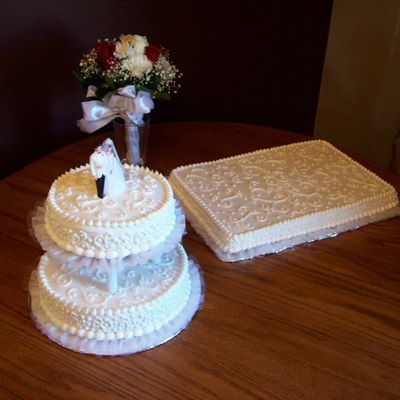 My First Wedding Cake!