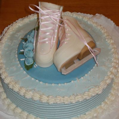 Fondant Skates Cake