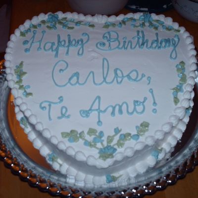 Tres Leches Birthday Cake