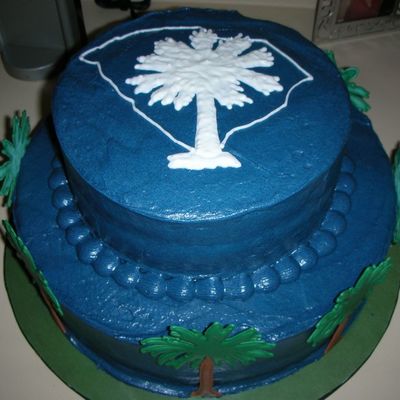 Top View Of Turner's Cake