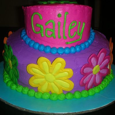 "groovy Dance Party" Cake