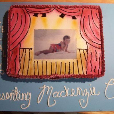 Daughters 1St Dance Recital Cake