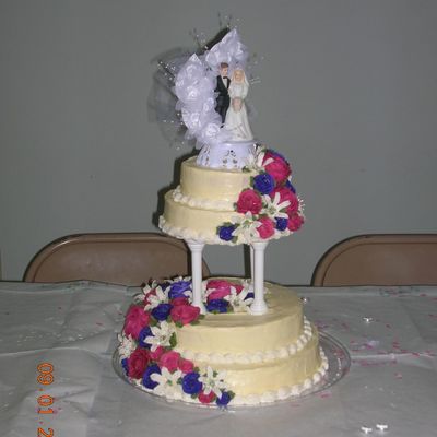 Cream Cheese Wedding Cake