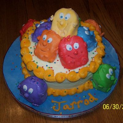 Mini Monsters Birthday Cake