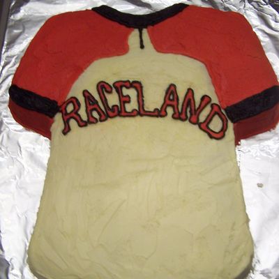 Baseball Jersey Cake