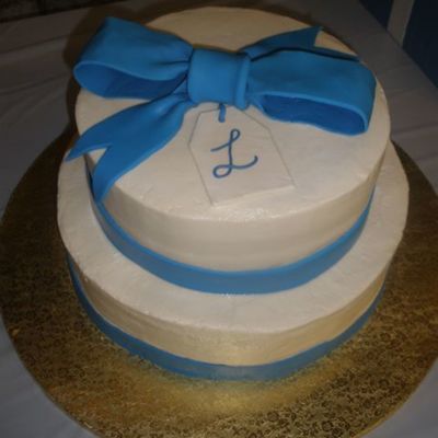 Blue And Ivory