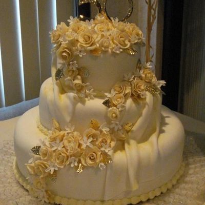 50Th Anniversary Cake