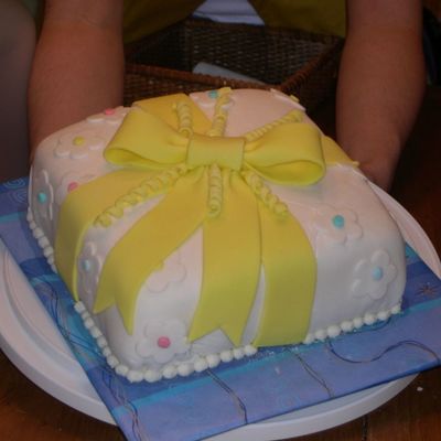 First Time Using Fondant