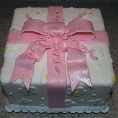Gift Box Cake