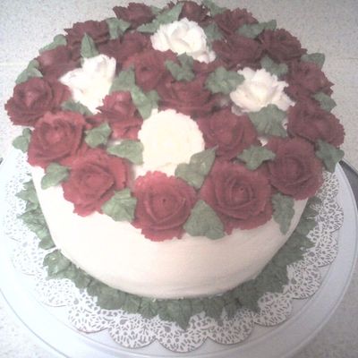 6Th Anniversary Cake