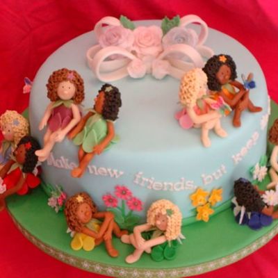 Brownie Girl Scout Troop Cake