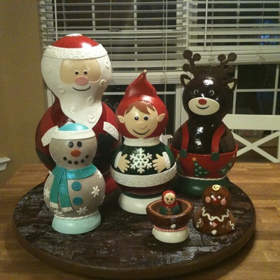 Gingerbread Matryoshka Dolls