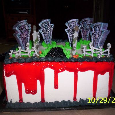 Halloween Birthday Cake
