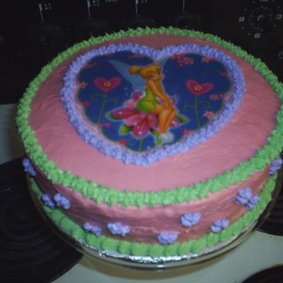 Tinkerbell Cake