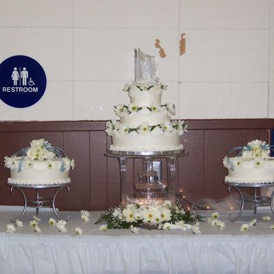My 1St Official Wedding Cake
