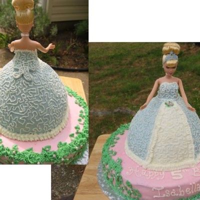 Cinderella Doll Cake