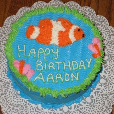 Nemo/clown Fish Cake