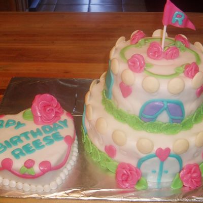 Princess Castle With Smash Cake