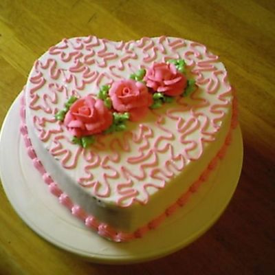 Valentine Rose Cake