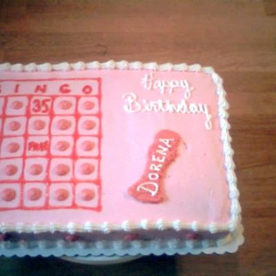Bingo Cake