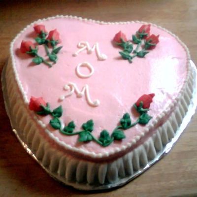 Valentine Cake For Mom