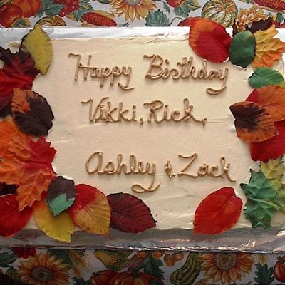 Fall Birthdays