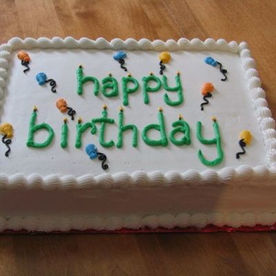 Simple Birthday Cake