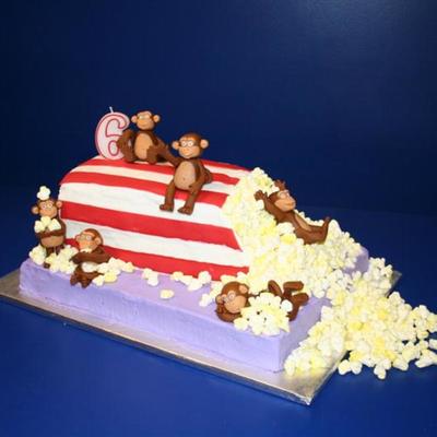 Monkey's Love Popcorn Too