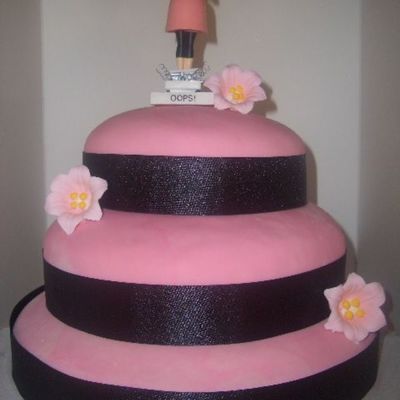 Babyshower Cake Simple