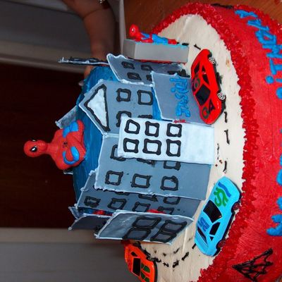 Spiderman For My God Sons Birthday..