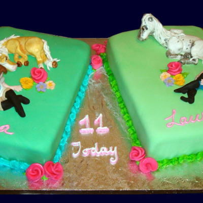 Twins And Their Horses