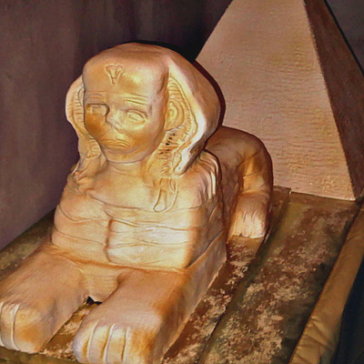 The Great Sphinx And Pyramid Of Giza