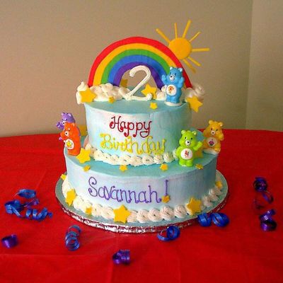 Care Bear Cake