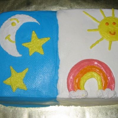 My Day And Night Cake