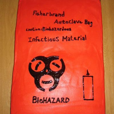 Biohazard Cake