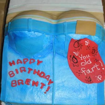 Giant Butt Cake