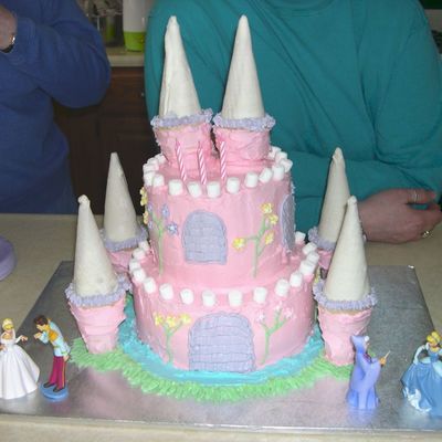 Princess Castle Cake