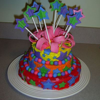 Cake For My Twin Girls 4Th Birthday ....